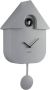 Karlsson Modern Cuckoo Wandklok Grijs - Thumbnail 1