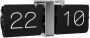 Karlsson tafelklok Flip 36 x 8 5 x 14 cm chroom zwart - Thumbnail 2