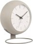 Karlsson Table clock Nirvana Globe warm grey - Thumbnail 1