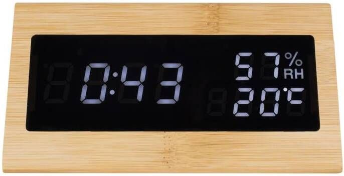 Karlsson Triangle Alarmklok Bamboo