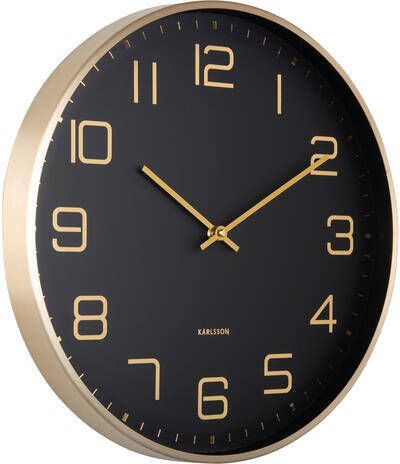 Karlsson Klokken wandklok Elegance (Ø40 cm)