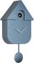 Karlsson Wall Clock Modern Cuckoo Metallic - Thumbnail 1