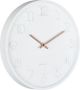 Karlsson Wandklok Calma Mat wit 3.8x30x30cm - Thumbnail 1