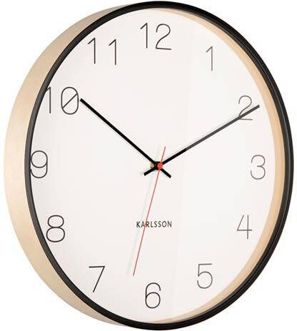 Karlsson Wandklok Joy Zwart Ø40cm