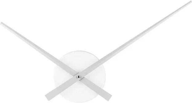Karlsson Wandklok Little Big Time Mini alu Zilver Ø44cm