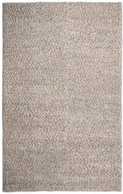 Kave Home Lubrin wollen tapijt grijs 200 x 300 cm