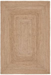Kave Home Viatka tapijt van 100% jute 160 x 230 cm