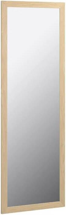 Kave Home Woon Accessoires Wilany spiegel natuurlijke afwerking 52 5 x 152 5 cm