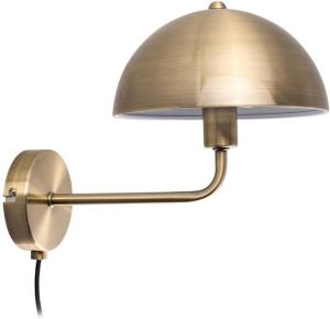 Leitmotiv Bonnet Wandlamp Antiek goud