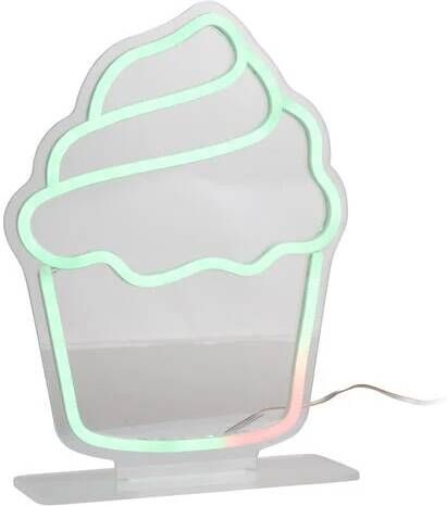Leitmotiv Neon Light Colour Changing Cupcake