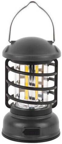 Leitmotiv Tafellamp Camping Lantern Led Zwart 8.5x8.5x15cm