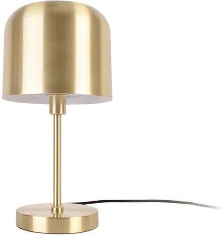 Leitmotiv Tafellamp Capa Metaal Geborsteld goud Ø20x39 5cm