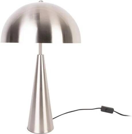 Leitmotiv Tafellamp Sublime Metaal Geborsteld Nikkel Ø30x51cm