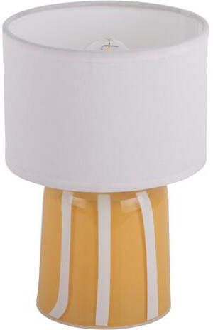 Leitmotiv Tafellamp Verano Heldergeel 13.5x13.5x20cm