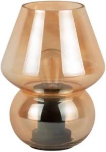 Leitmotiv Tafellamp Vintage LED Bruin 16x16x20cm
