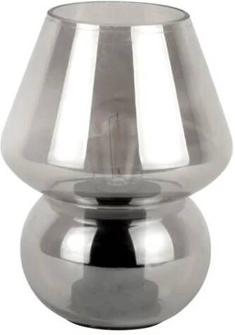 Leitmotiv Tafellamp Vintage LED Zilver 16x16x20cm