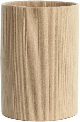Light & Living Cilinder lampenkap Medan Beige 25x25x36cm