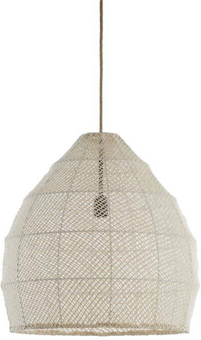Light & Living Hanglamp MAKASSAR Ø50x50cm Wit
