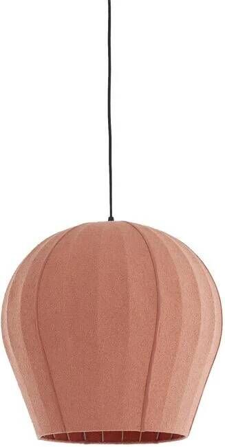 Light & Living Hanglamp Zagori Koraalrood Ø44cm