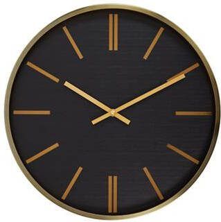 Light & Living Light&living Klok Ø40 cm EMPORIO zwart+goud