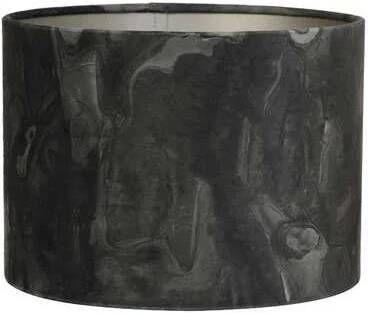 Light & Living Light&living Kap cilinder 30-30-21 cm MARBLE donker groen