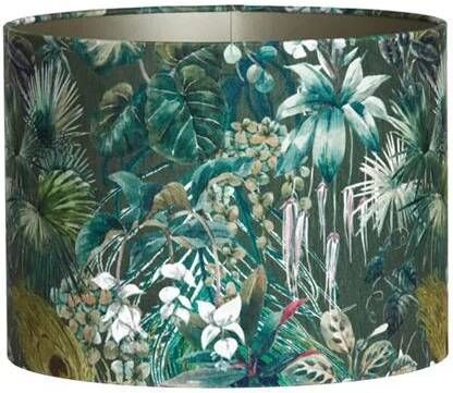Light & Living Light&living Kap cilinder 40-40-30 cm XENIA FLORA groen