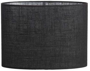 Light & Living Light&living Kap ovaal recht smal 30-15-25 cm SENDAI zwart