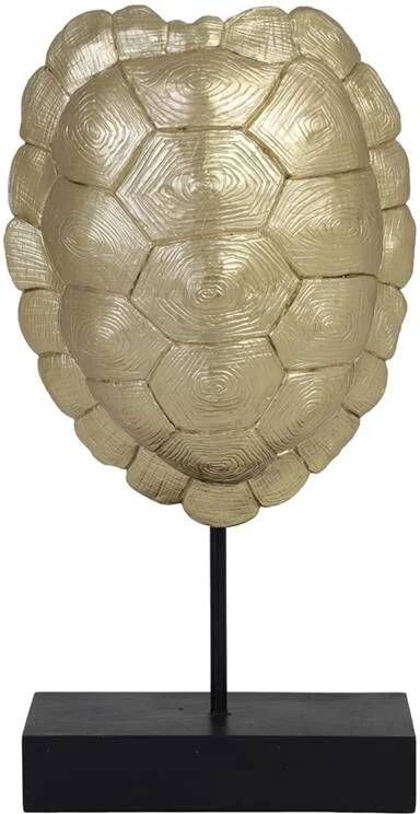 Light & Living Light&living Ornament op voet 20 5x11 5x41 cm TURTLE goud-zwart