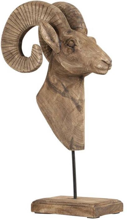 Light & Living Light&living Ornament 29x23x55 cm RAM kop hout weather barn