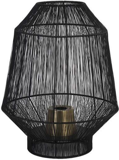 Light & Living Tafellamp VITORA 30x30x38cm Zwart