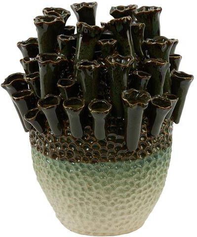 Light & Living Vaas RAM 29x29x33 Groen