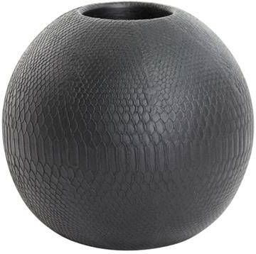 Light & Living Vaas SKELD 25x25x23 Zwart
