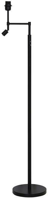 Light & Living Vloerlamp Montana Zwart Ø25cm