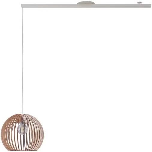 Lightswing Single Ophangsysteem voor één Hanglamp Mat wit 90cm