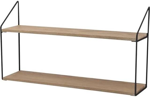 Lisomme Cara houten wandrek naturel 60 x 33 cm