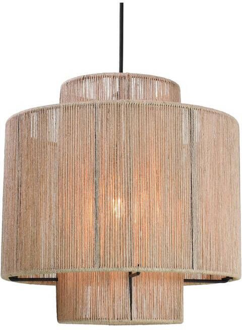 Loft42 Urban Interiors Hanglamp Diro Jute Ø36