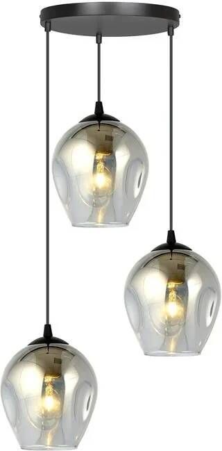 Loft46 3-lichts hanglamp Noah rond