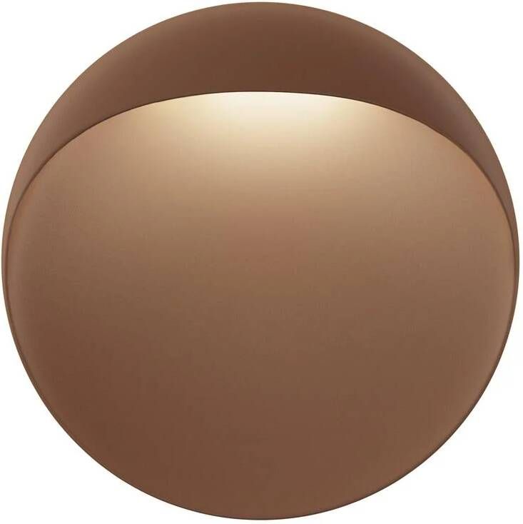 Louis Poulsen Flindt Ø40 wandlamp LED Corten