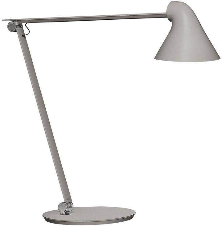 Louis Poulsen NJP bureaulamp LED 3000K lichtgrijs