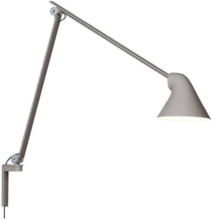 Louis Poulsen NJP long arm wandlamp LED grijs