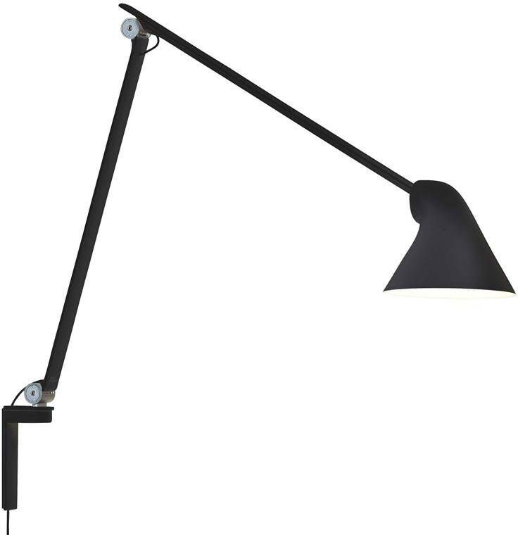 Louis Poulsen NJP long arm wandlamp LED zwart