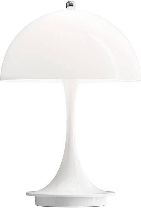Louis Poulsen Panthella portable tafellamp V2 Ø16 LED opaal