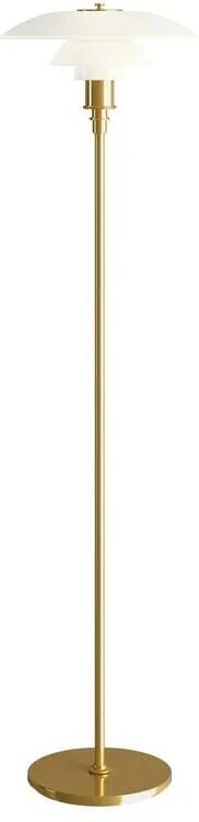 Louis Poulsen PH 3 5-2 5 vloerlamp messing gemetaliseerd
