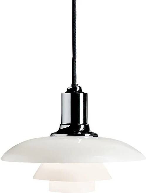 Louis Poulsen PH 3 5-3 hanglamp Ø33 glas hoogglans verchroomd