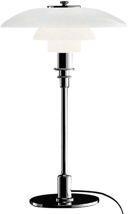 Louis Poulsen PH 3 2 tafellamp hoogglans verchroomd