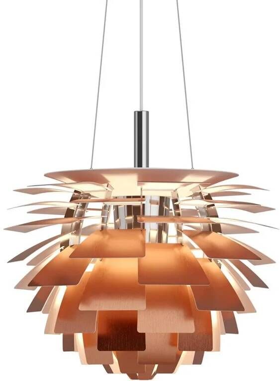 Louis Poulsen PH Artichoke hanglamp Ø48 LED koper