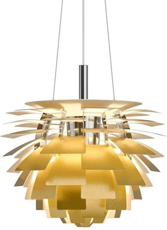 Louis Poulsen PH Artichoke hanglamp Ø48 LED messing