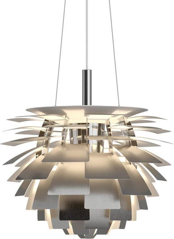 Louis Poulsen PH Artichoke hanglamp Ø48 LED roestvrijstaal