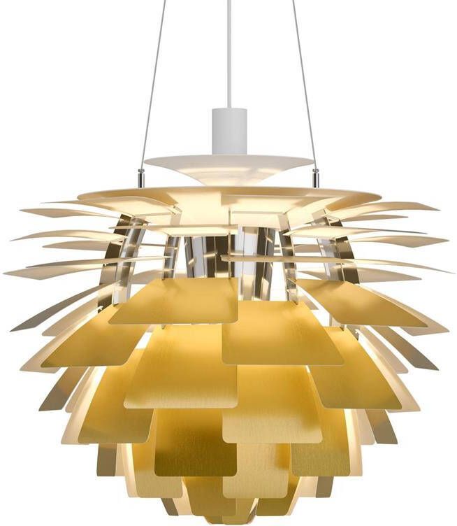 Louis Poulsen PH Artichoke hanglamp Ø60 LED messing