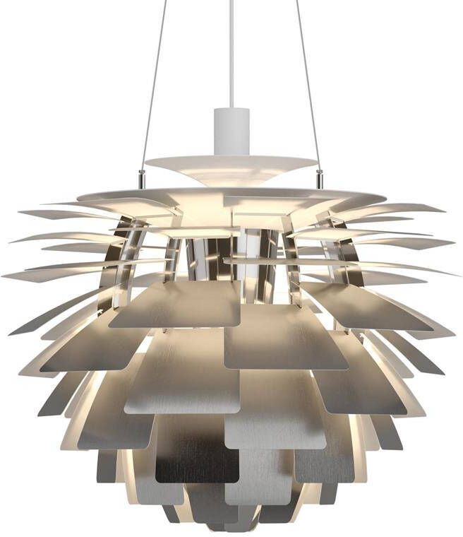 Louis Poulsen PH Artichoke hanglamp Ø60 LED roestvrijstaal